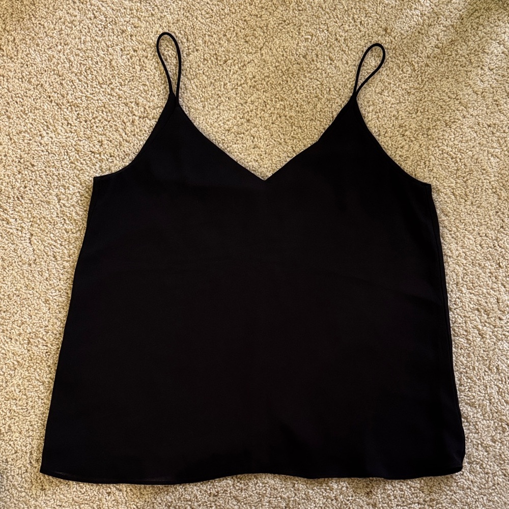 H&M Black Women's Camisole Top Lined US 4